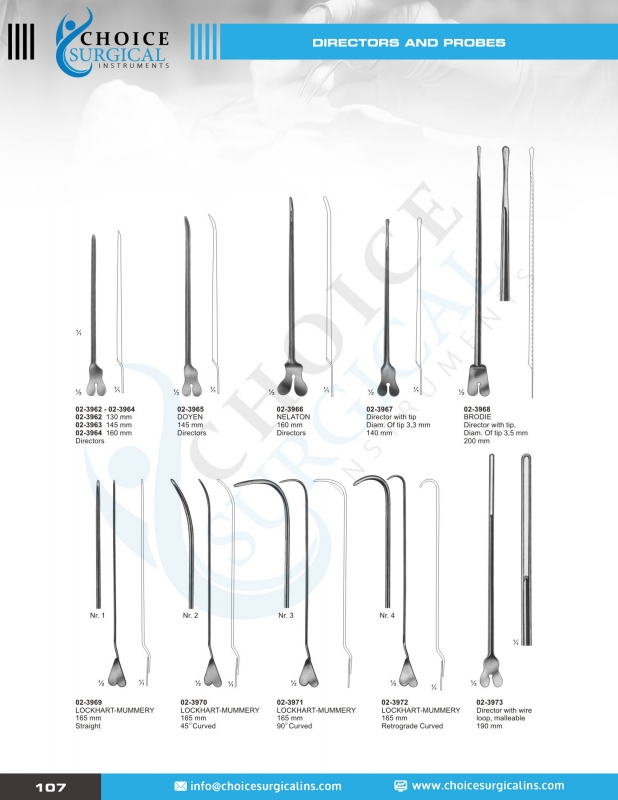 Suture Instruments, Needle, Probes, Applicators, Pocket Instruments Set